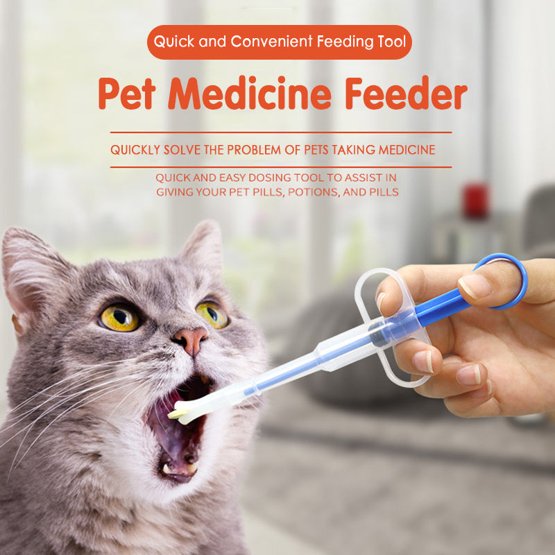 Pet Medicine & Pill Feeder Device – Convenient Deworming Solution