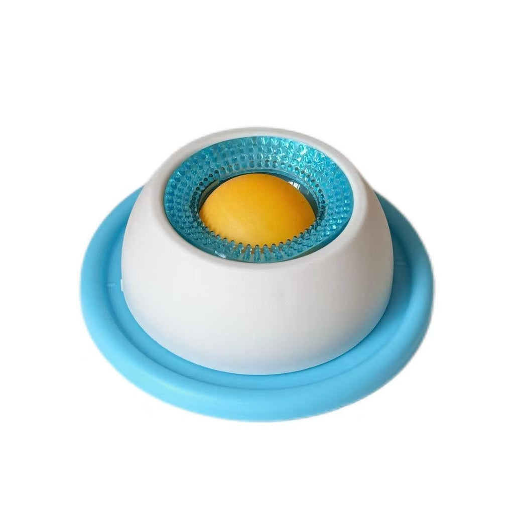 Anti-spill Slow Feeder Cat Toy, Boredom Buster, Chew-resistant Treat Dispenser